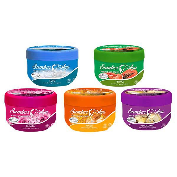 Source Of Ayu Bath Scrub Whitening Body Scrub 250g Shopee Singapore