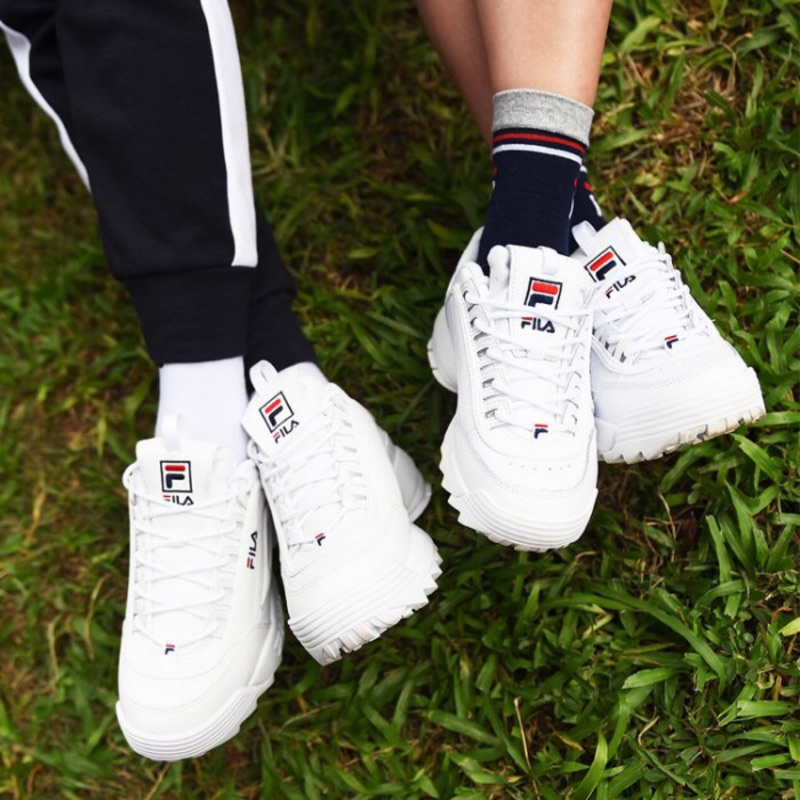 fila white shoes sale