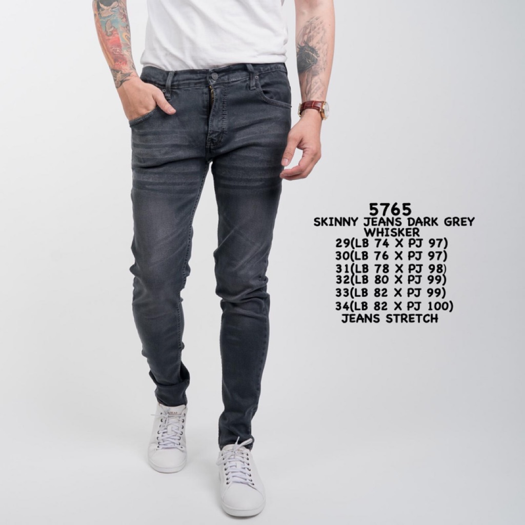 dark grey skinny jeans mens