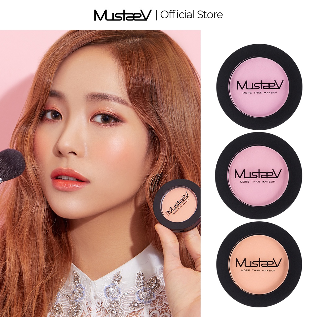 MustaeV Cheeky Chic Blush 4.5 g, Girl group blush, Pink blush, Coral