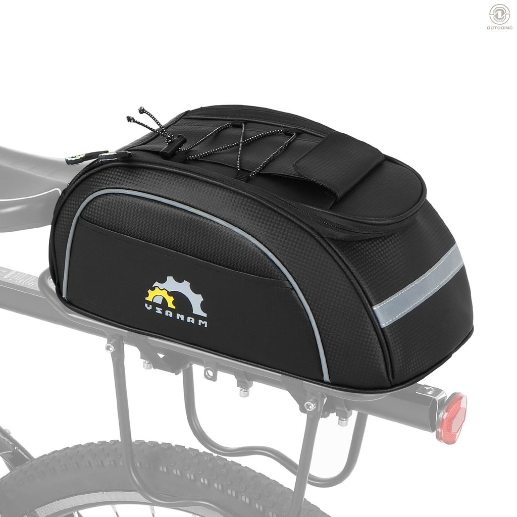 bike trunk bag with panniers