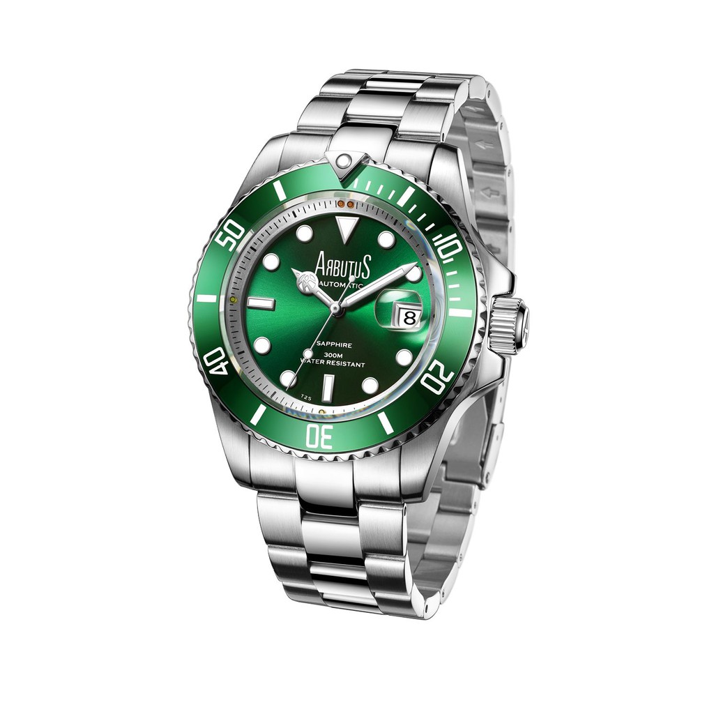 Arbutus Dive Green AR1907SGS Automatic Watch | Shopee Singapore