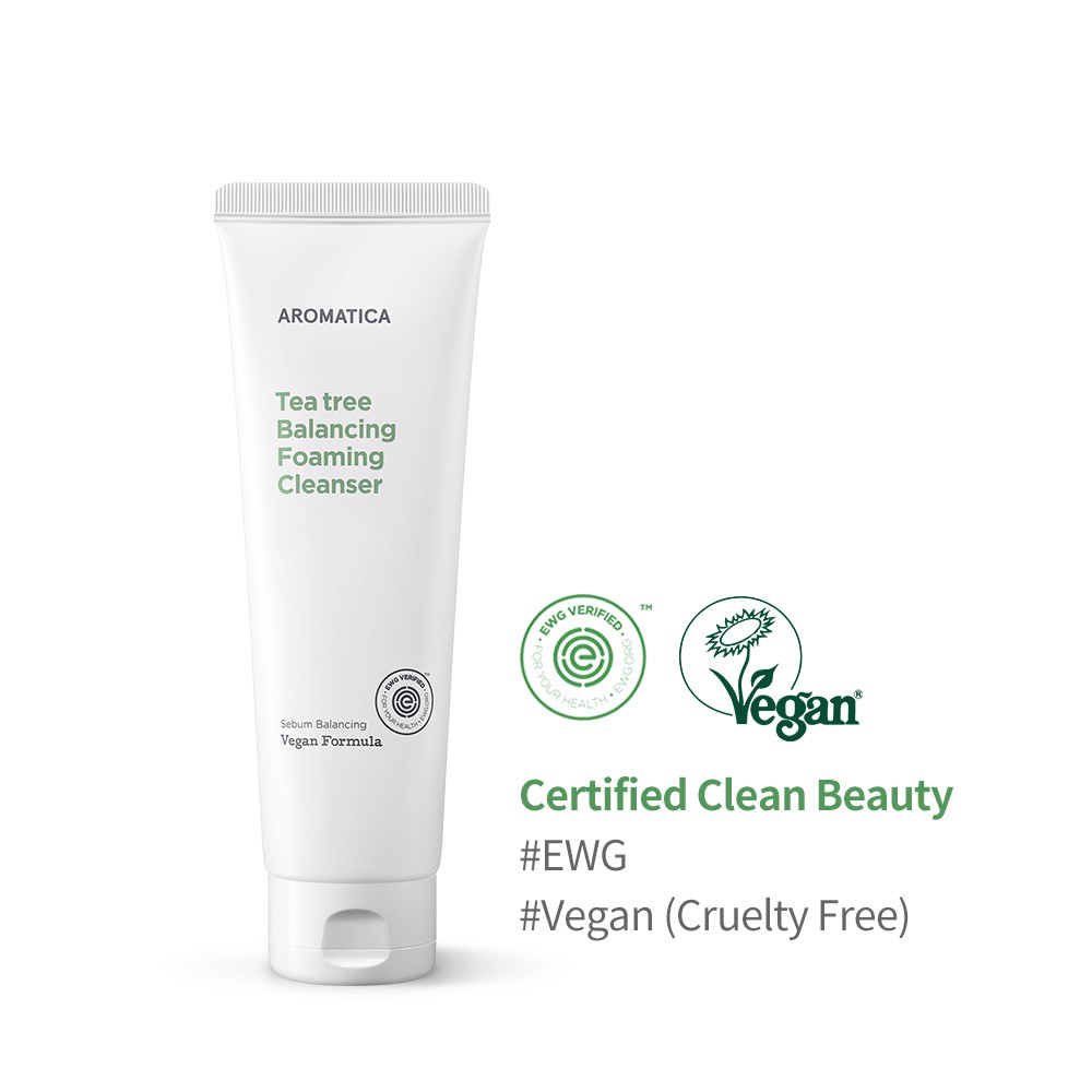 tea tree balancing foaming cleanser