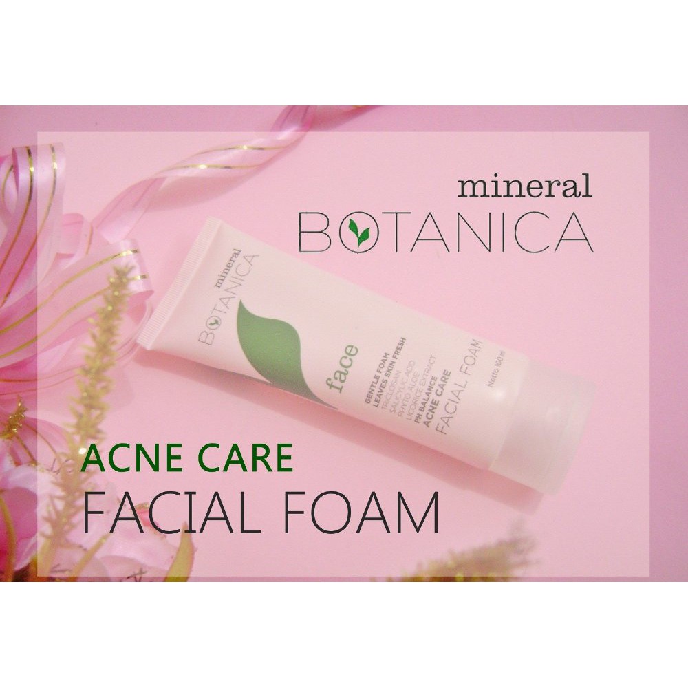 mineral botanica facial foam