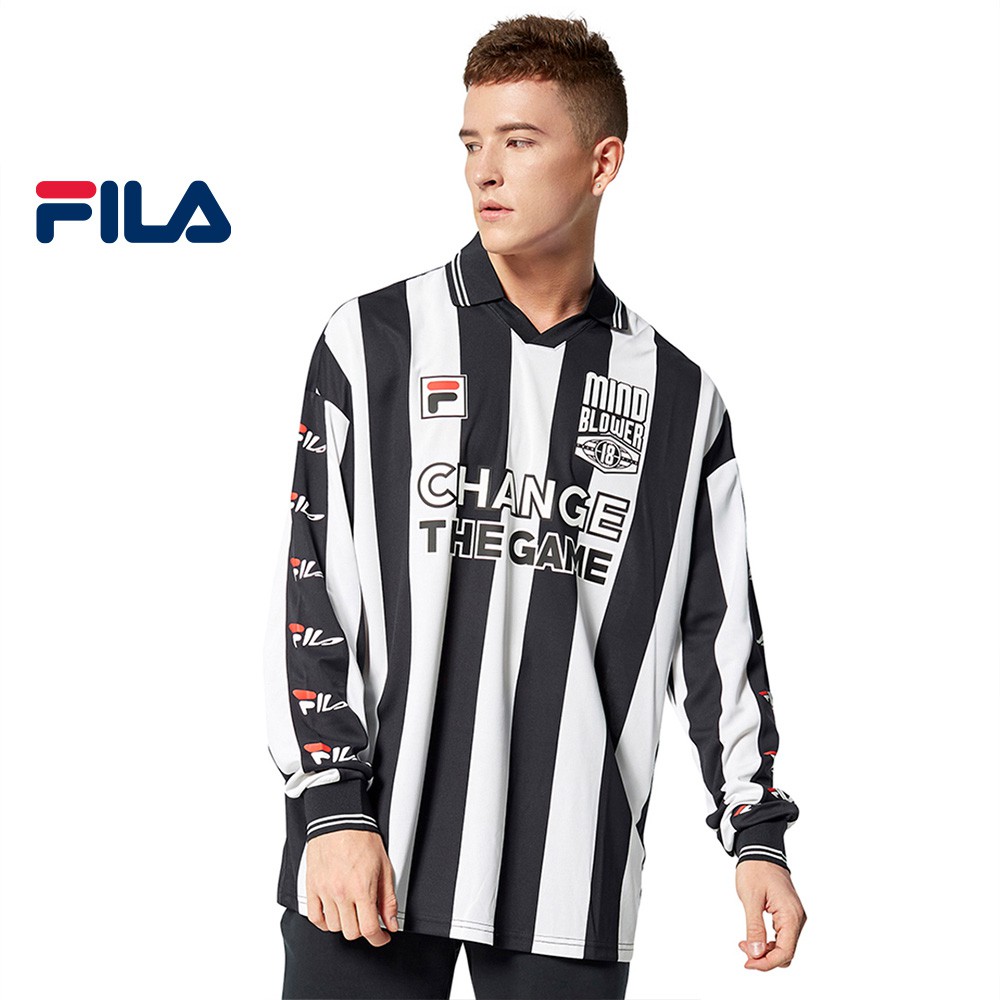 fila striped shirt