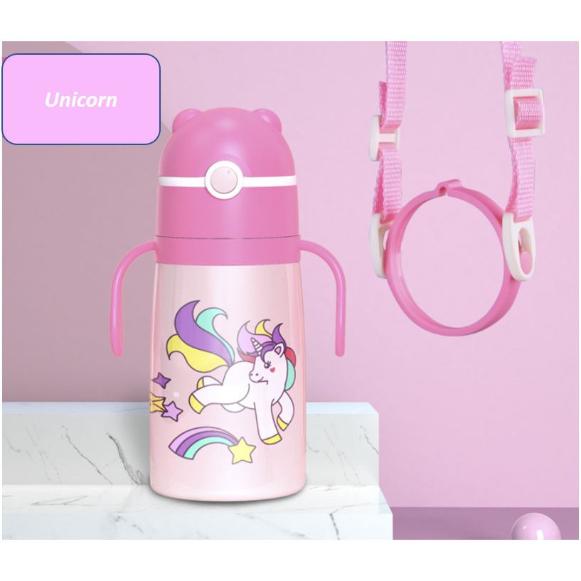 316 Stainless Steel Kids Children Thermal Flask (380ml) Insulated Flask 