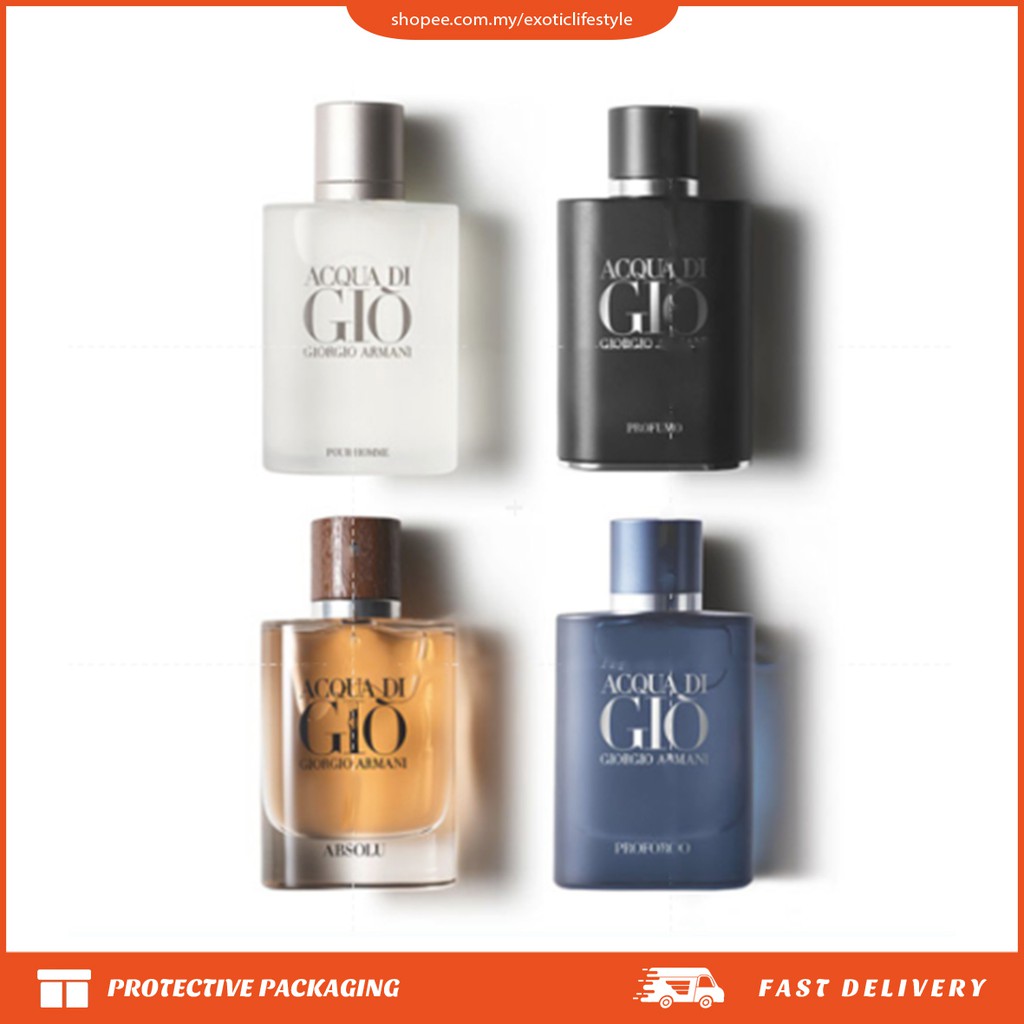 Acqua Di Gio Collection Acqua Di Gio Pour Homme Acqua Di Gio Absolu Acqua Di Gio Absolu Instinct Di Gio Profumo Shopee Singapore