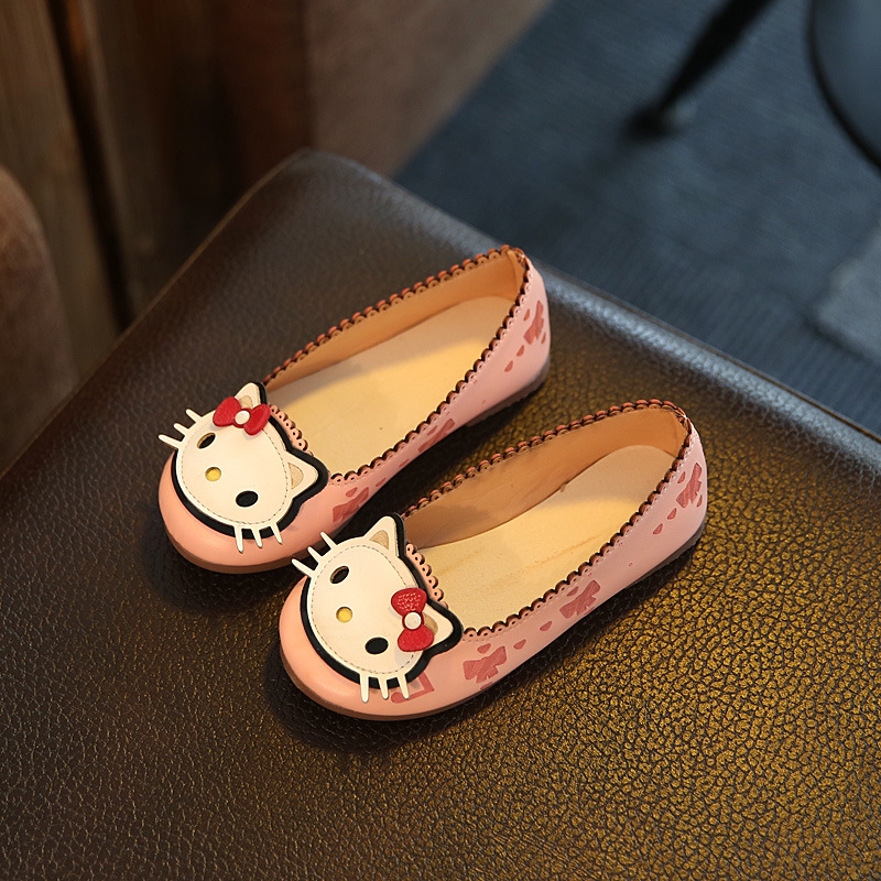  Hello  Kitty  Cute Kids Shoes  For Baby Girls Soft Sweet 