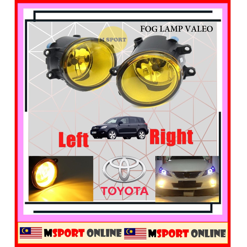 Details about   For 2006-2012 Toyota RAV4 Fog Light Left TYC 21873JZ 2007 2008 2009 2010 2011