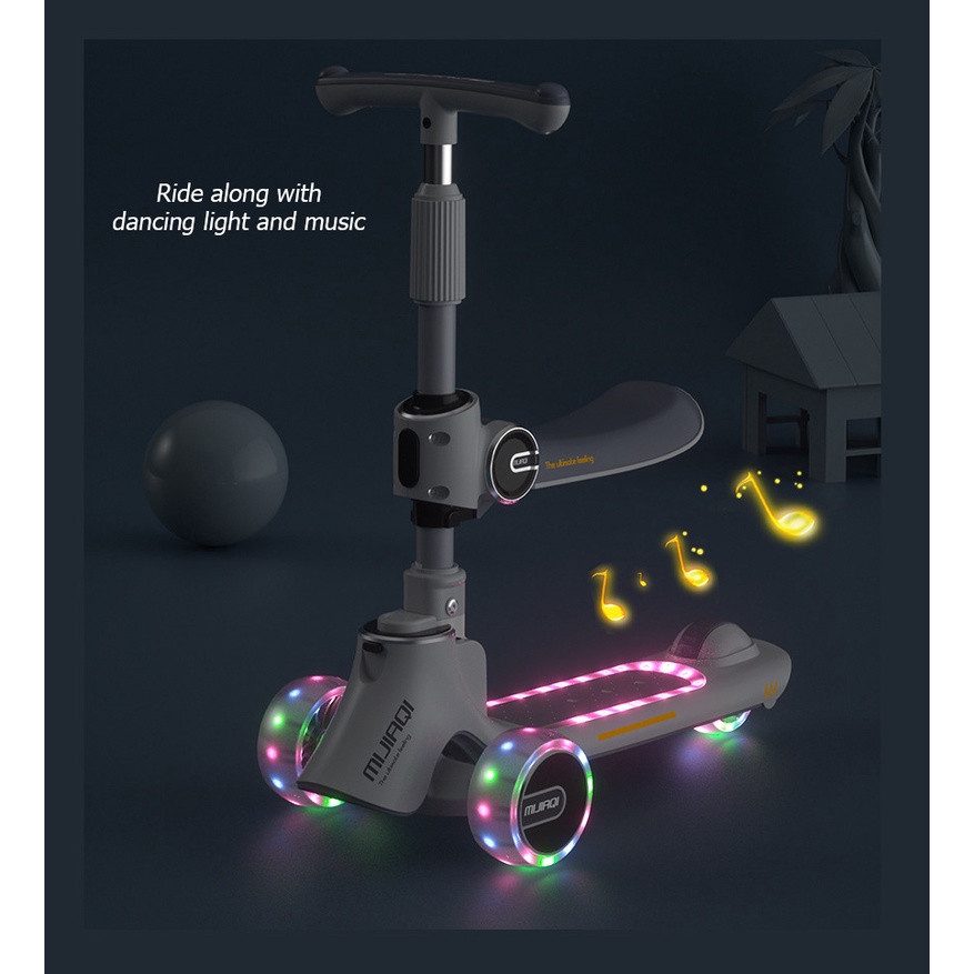 High Quality 3 Wheel Folding Scooter for Toddlers Kids Children Scooter