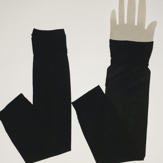 Shop Malaysia Handsocks Muslim Hand Stockings Black Pleated Letters And Skin And Black Skin Shopee Singapore