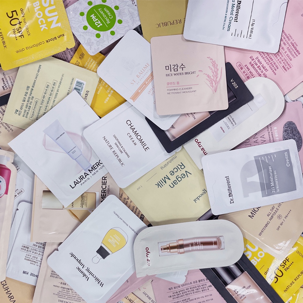Sachê Coreano de Skincare 1 Unidade | Marcas Variadas | Koksara — skincare selecionado