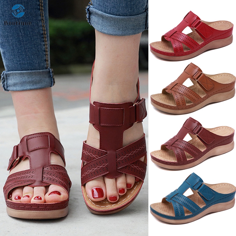 orthopedic slip on sandals