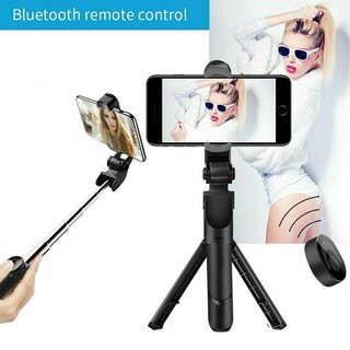 Bluetooth Selfie Stick Integrated 4 in 1 Monopod Tripod for IOS and Android