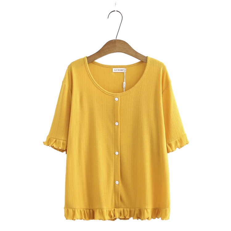 women's plus size yellow tops