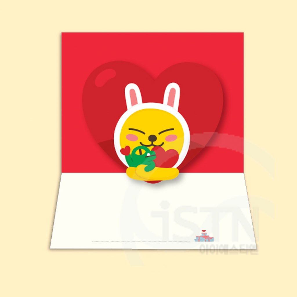 Kakao Friends Love Popup Card Thank You Cards Ryan Muzi Apeach Kakao Friends Love Popup Card Thank You Cards Ryan Muzi Apeach