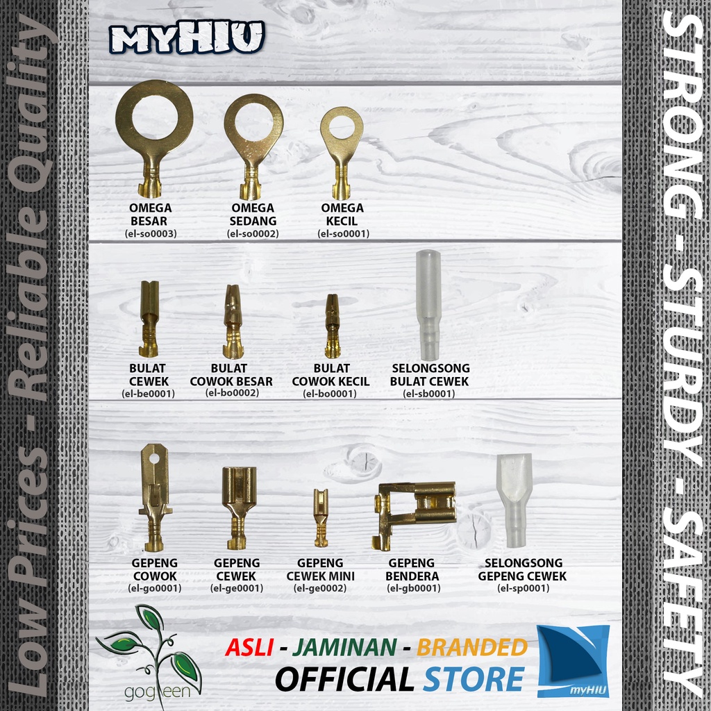 Skun Cable Contents 10 pcs Omega Round Flats Boys Girls Holds Cable