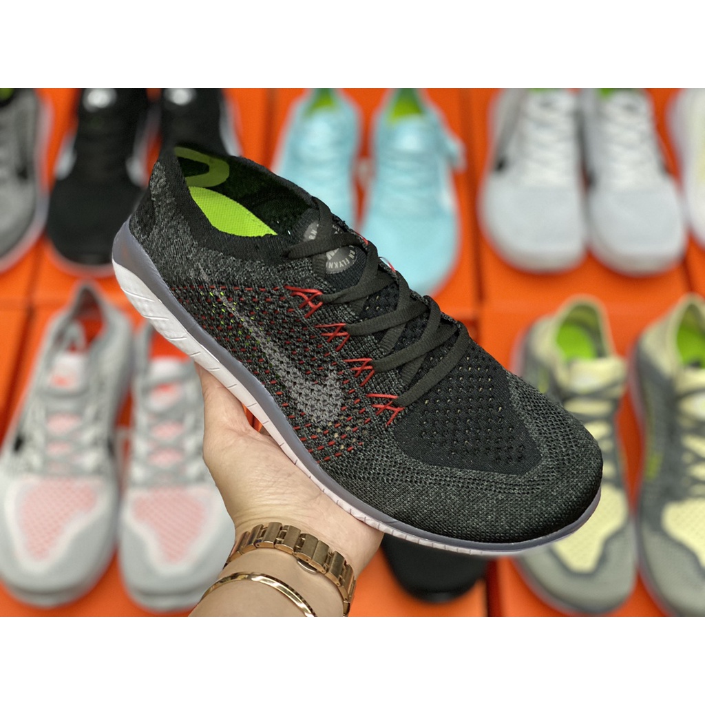 Nike Flyknit Barefoot 5.0 Men's Street Fashion Breathable Sports Running Shoes | Shopee Singapore