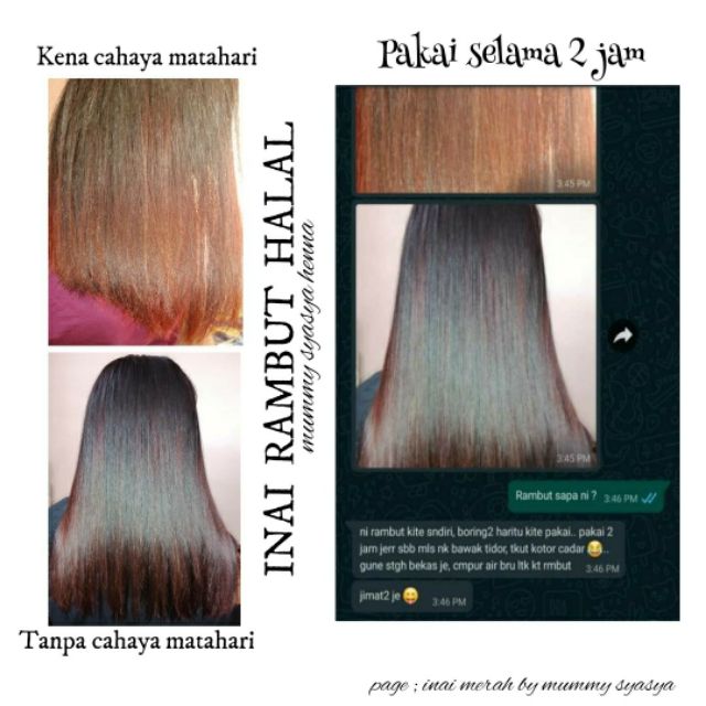 Shop Malaysia Pewarna Rambut Halal Shopee Singapore