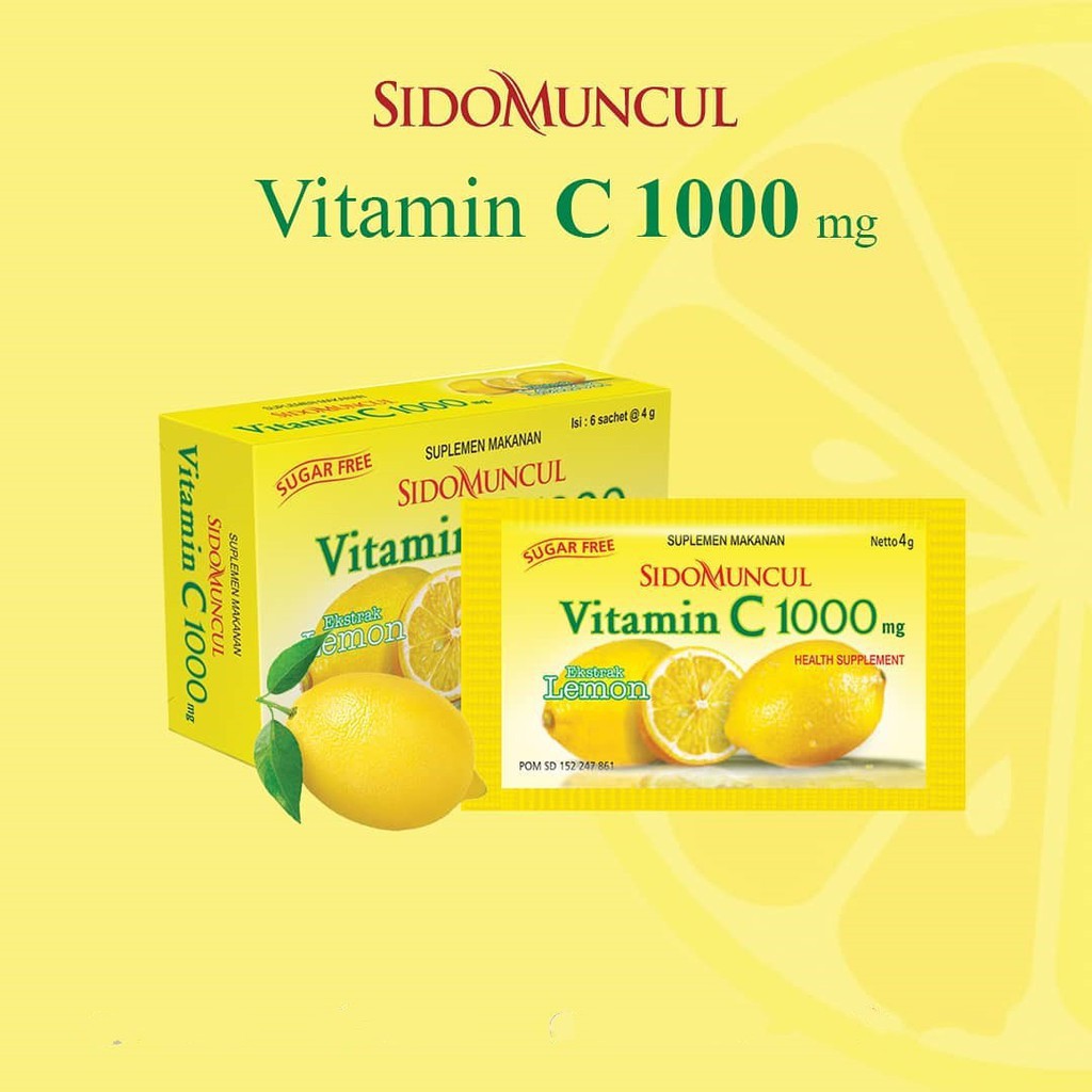 Sido Muncul Vitamin C 1000mg Shopee Singapore