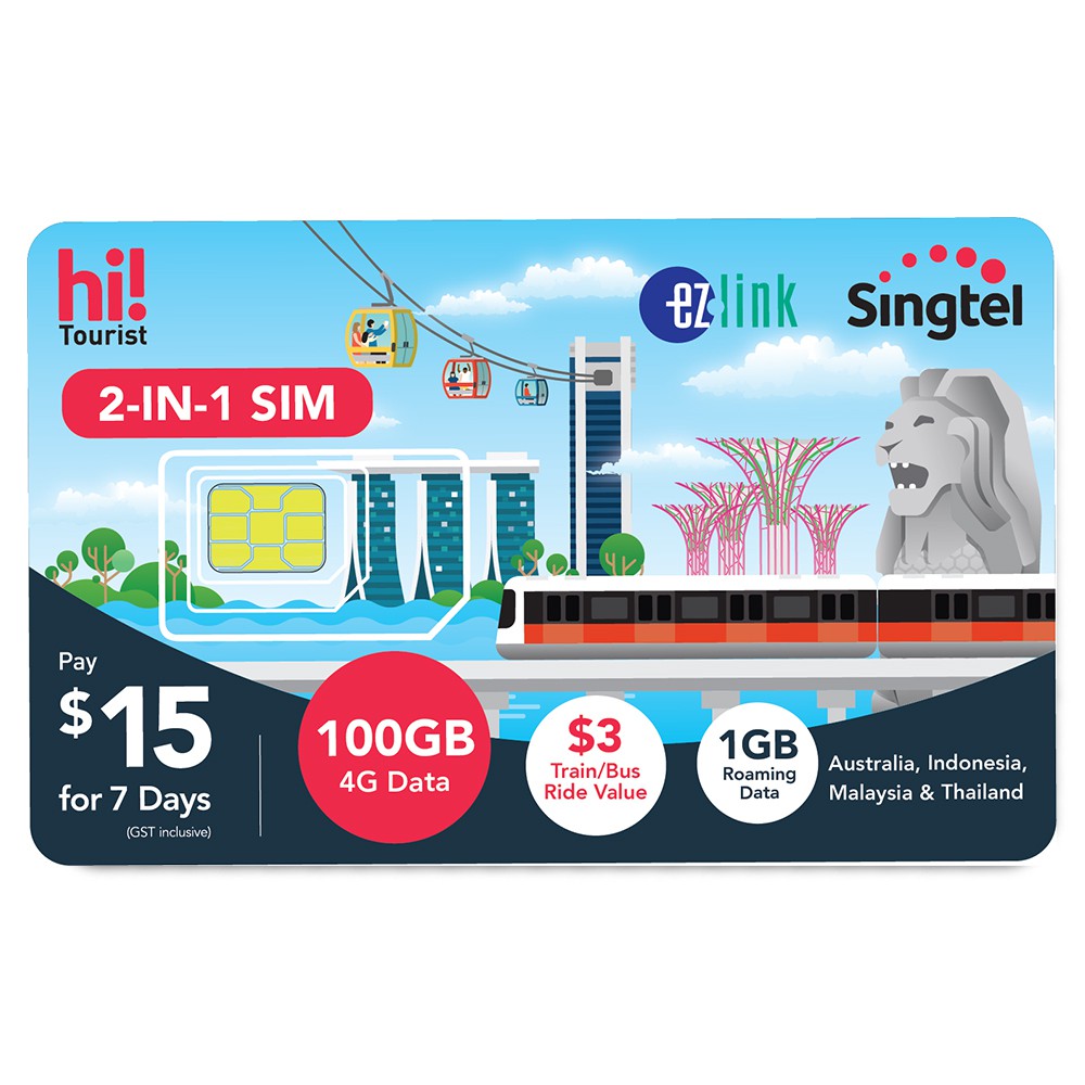 $15 hi tourist 2 in 1 sim card