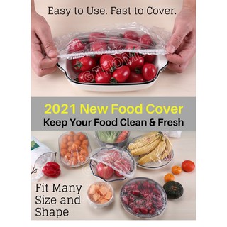 Food Grade Plastic Food Wrap Cover Kitchen Food Storage Cover Easy to Use #2