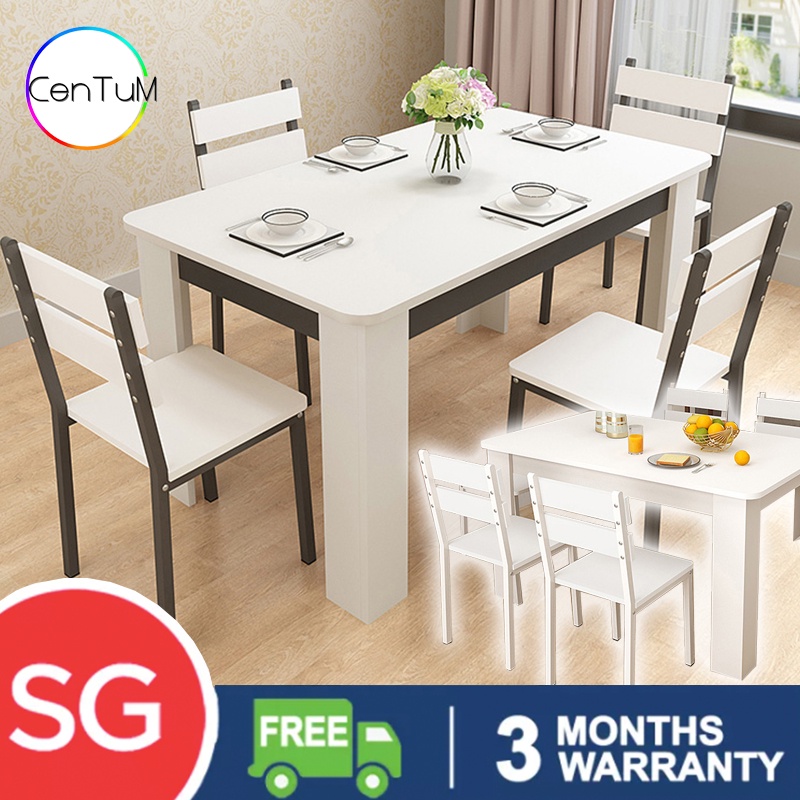Gj Wooden Dining Table Set With Chairs, How To Clean Wooden Dining Room Chairs