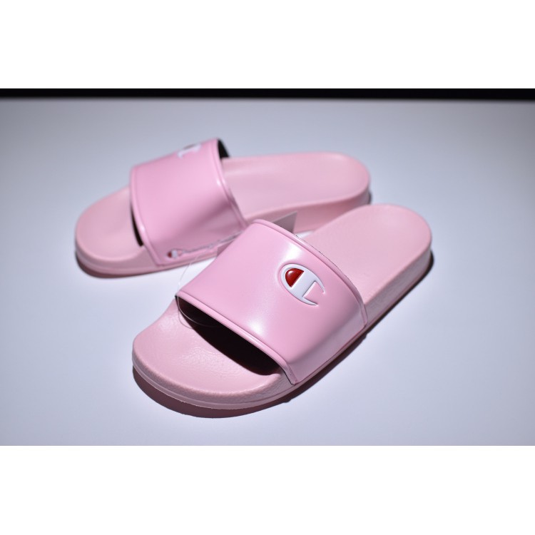 champion slippers pink