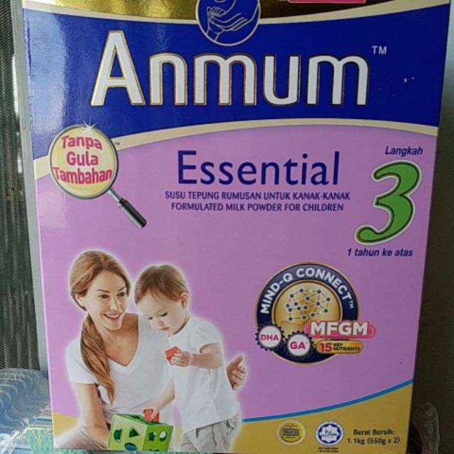 Anmum Essential Step 3 Asli Honey 1 1kg Exp 2022 Shopee Singapore