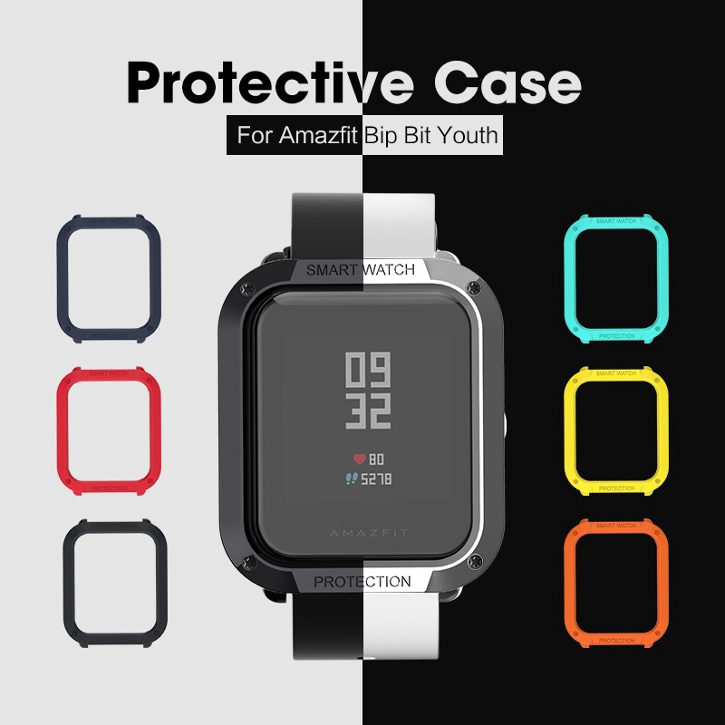 Sikai Pc Case For Xiaomi Amazfit Bip Bit Pace Lite Youth Watch Cover Protective Shell For Huami Amazfit Bip Smart Watch Shopee Singapore