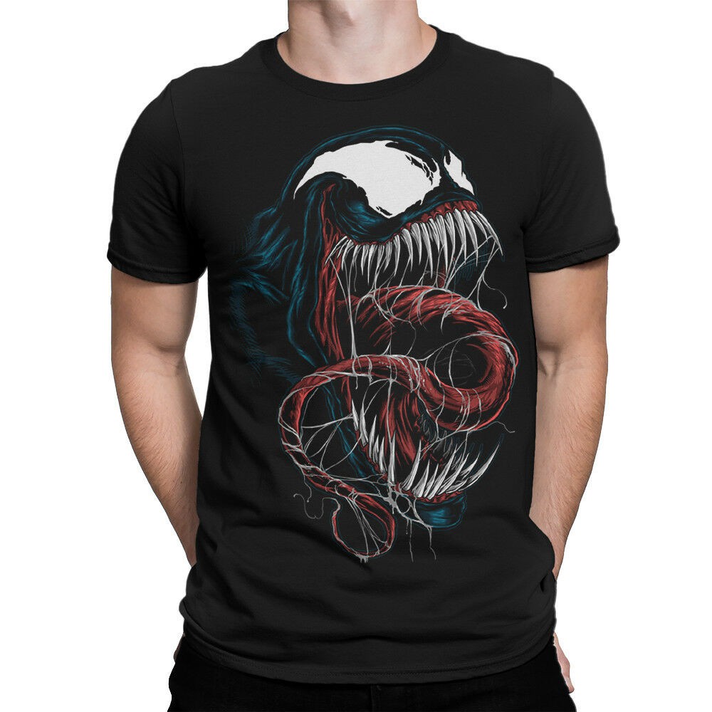 Venom Symbiote Art T Shirt Marvel Comics 100 Cotton Tee - 