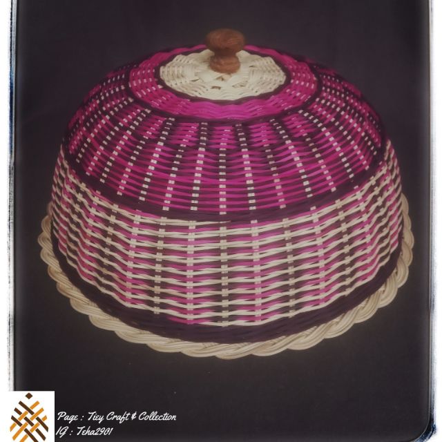 Tudung Saji Rotan Kecil A Shopee Singapore