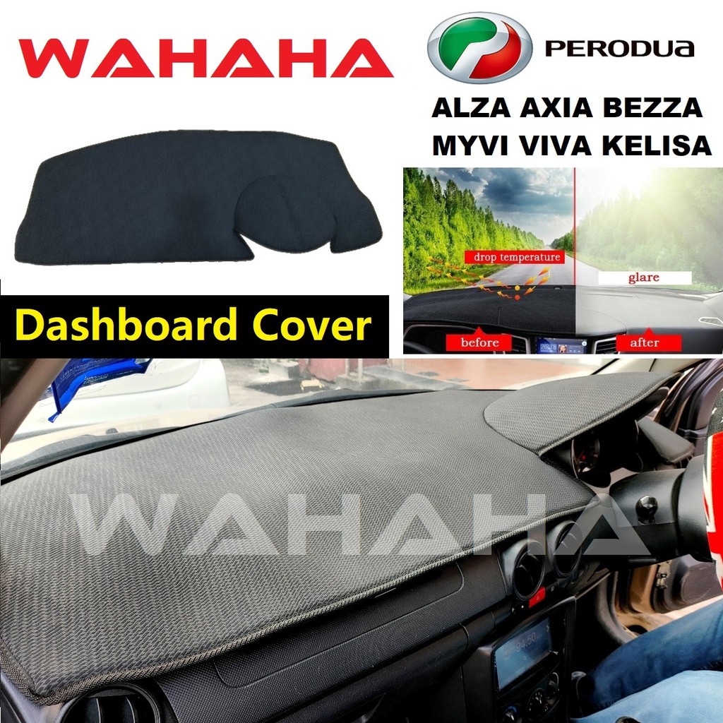 Perodua Myvi Axia Bezza Alza Viva Kelisa Dashboard Cover 