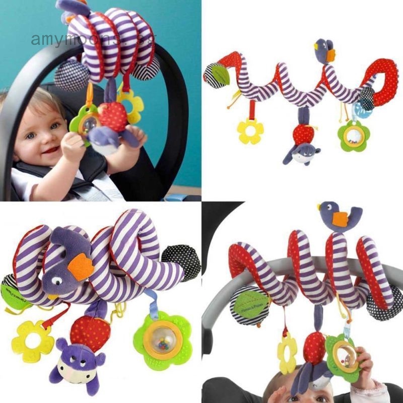 baby pram spiral toy