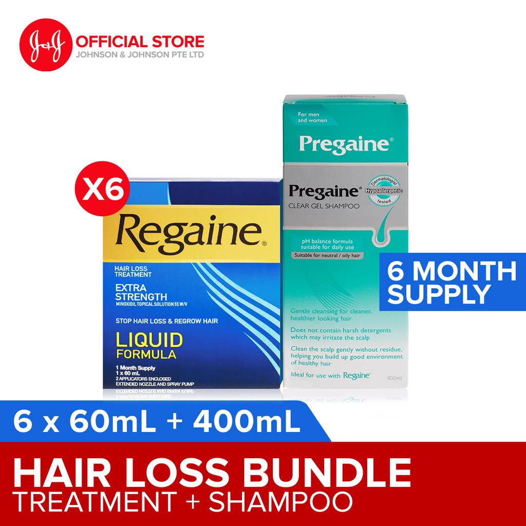 [Bundle of 6 + 1] Regaine Extra Strength 5 Solution 60ml Triple Pack x