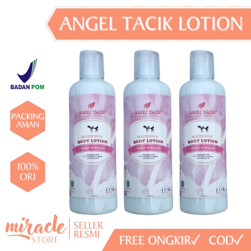 Ready! Whitening BODY LOTION ANGEL TACIK BPOM HB ANGEL TACIK ORIGINAL