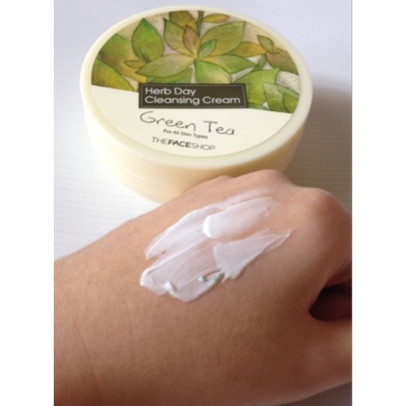 face shop herb day cleansing cream