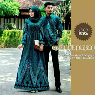 SHOPASHOP SOLO Kebaya  becomes a long dress batik  couple 