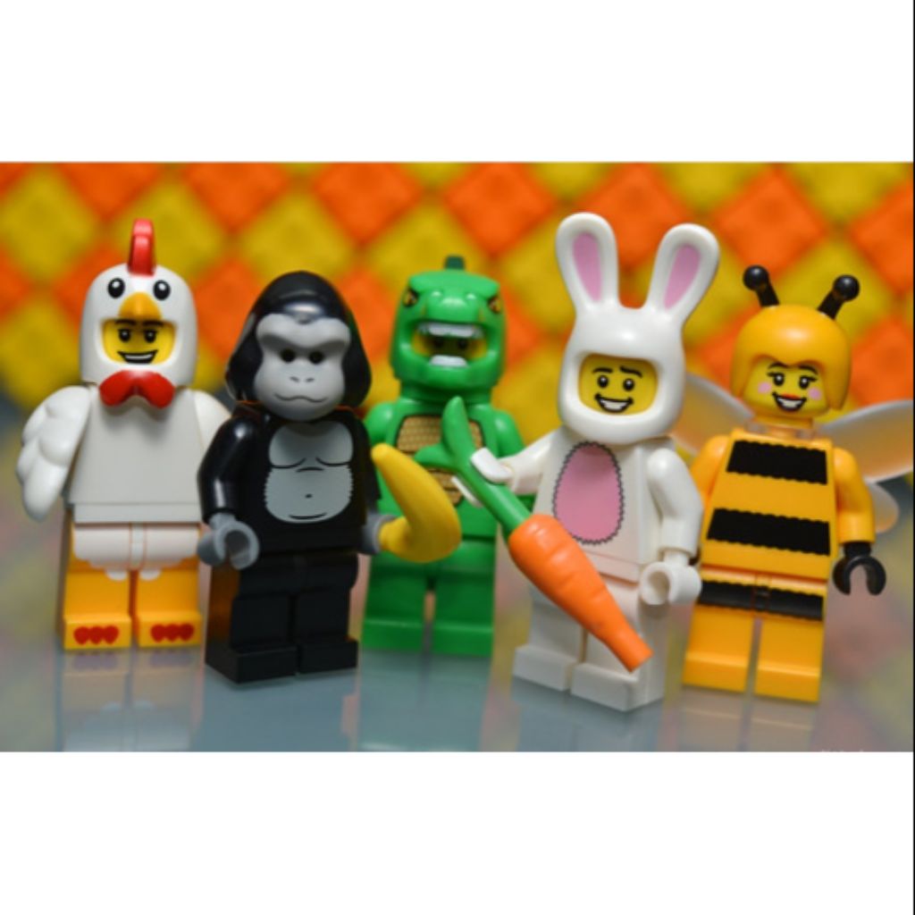 lego mascot minifigures