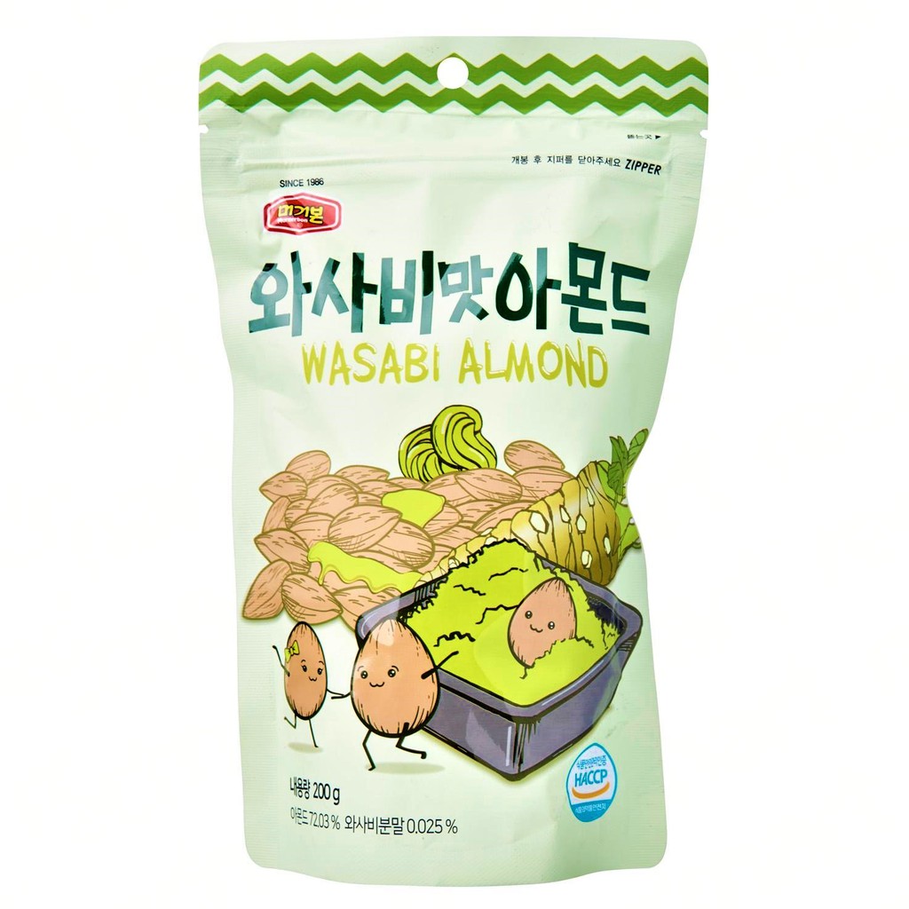 Murgerbon Wasabi Taste Almond (200g) (10603) Shopee Singapore