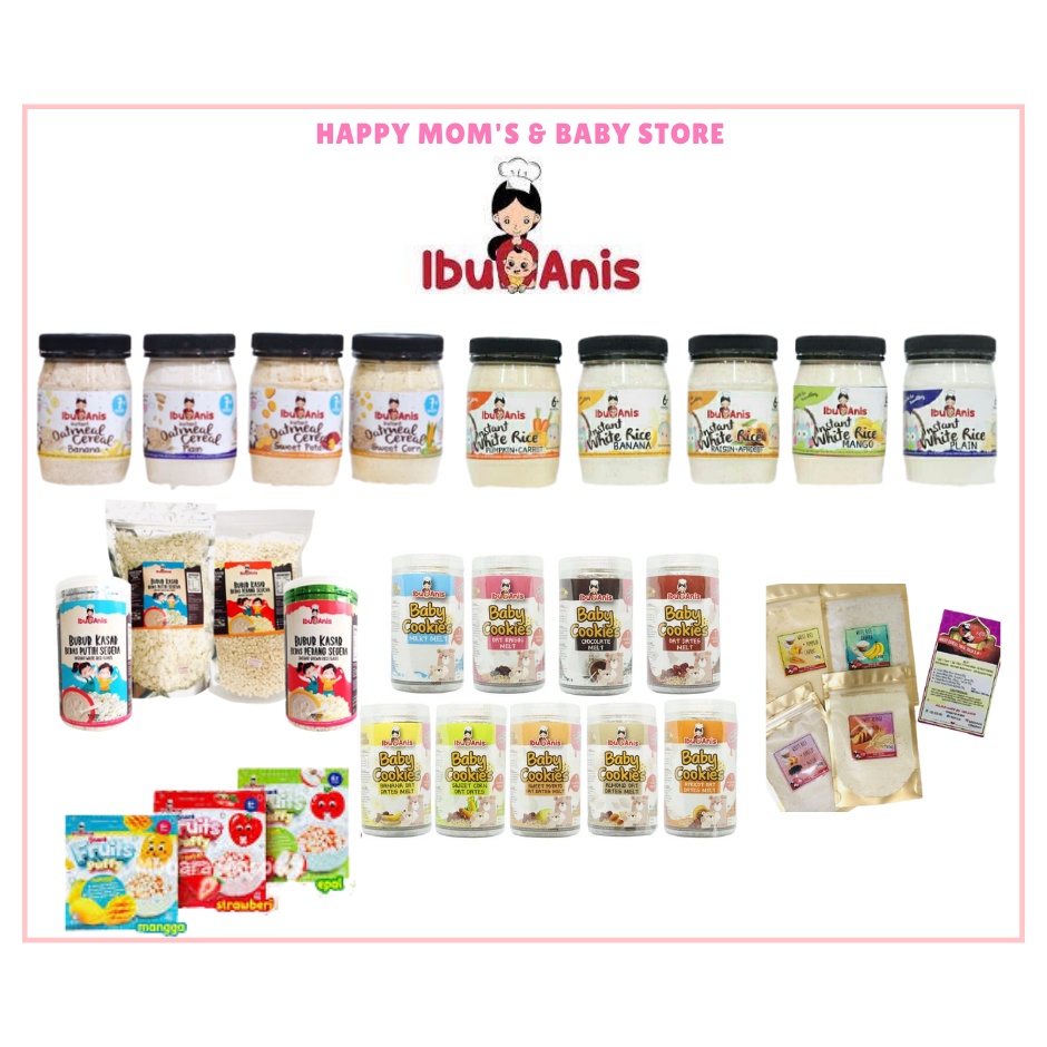 PUTIH Mother's Rice Powder Anis Instant Powder White Rice/Baby Food