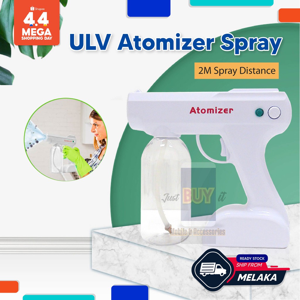 Nano Spray Gun Disinfection Atomizer Sprayer Nano Fogging Steam Gun