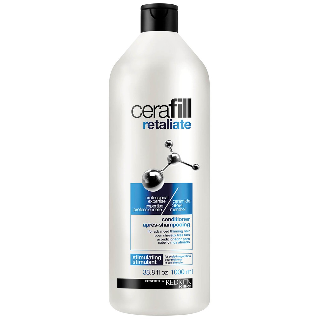 Redken Cerafill Retaliate Conditioner For Pre Thinning Hair 1000ml Shopee Singapore