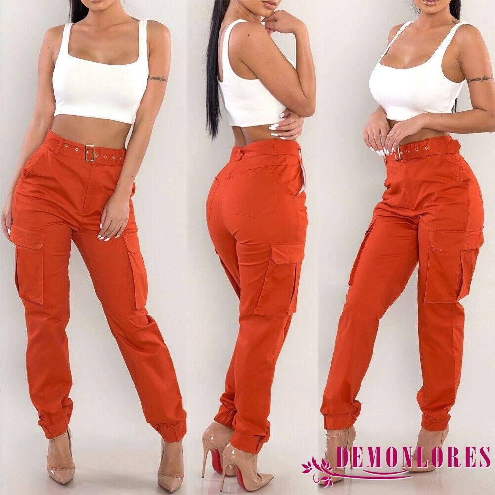 orange army trousers
