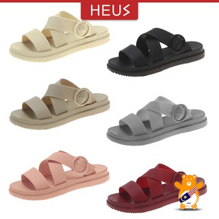 Image of [Shop Malaysia] heus nozci flat casual sandals