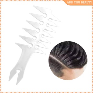 Image of thu nhỏ Professional Men's Pompadour Hairstyling Combs Wide Tooth Fork Comb  Detangling Curly Hair Comb Hairdressing Barber Retro Oil Head #7