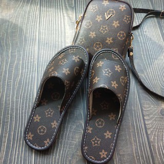 2020 New Louis-Vuitton Slippers Fashion LV Printed Slippers Men and Women Comfortable Soft ...