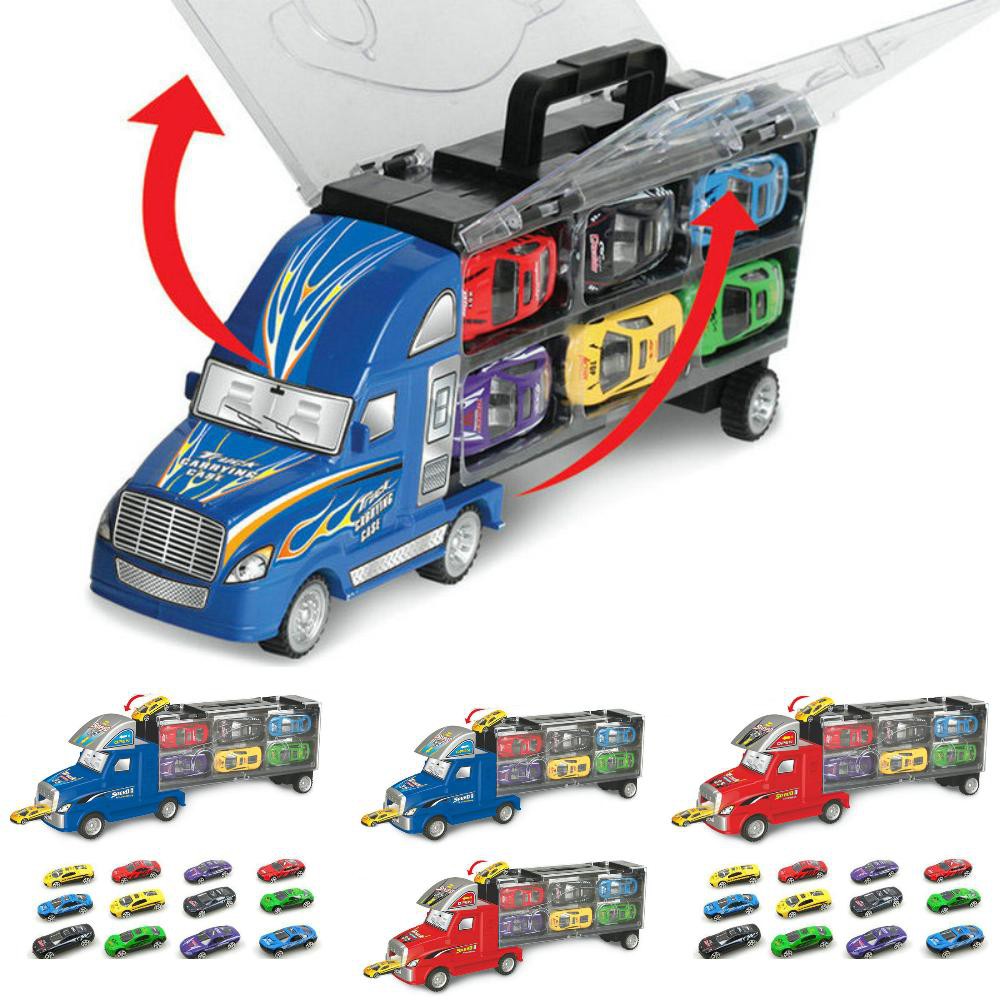 toy metal cars and trucks