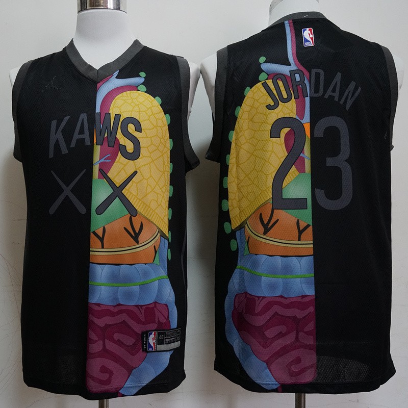 NBA basketball jersey KAWS x Jordan x 