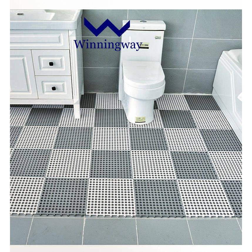 Bathroom Anti Slip Mat Shower Tile, Tiling A Bathroom Floor Around A Toilet